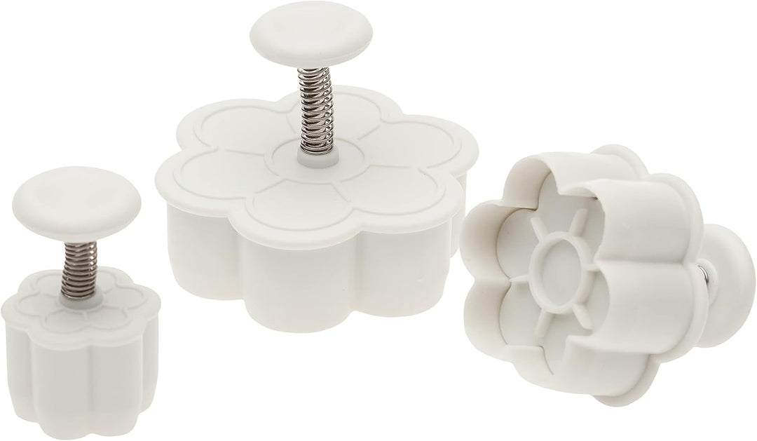 Ateco 1957 Lily Shaped Sugar Paste Plunger Cutter Süssigkeiten- und Kuchendekorationswerkzeug, Kunst