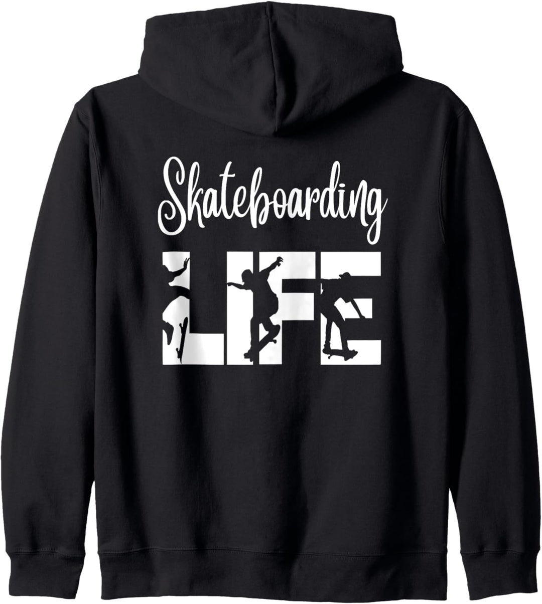 Skaters Having Fun Pro Skateboarding Leben Geschenk für Teenager Jungen Kapuzenjacke
