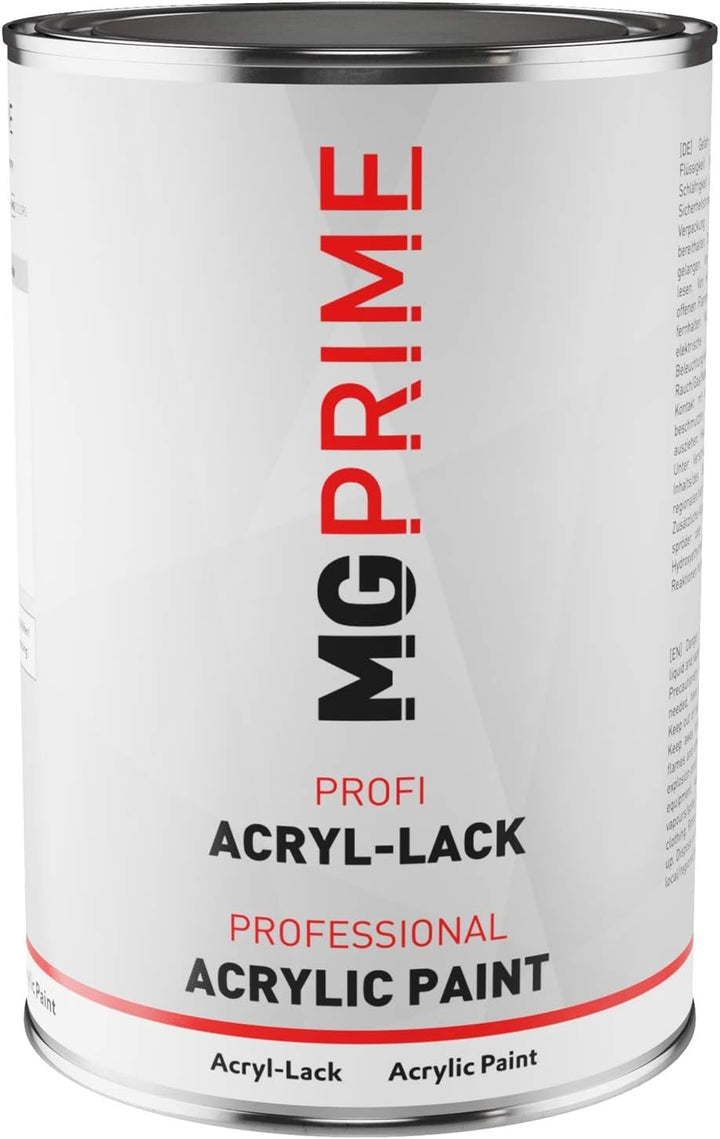 MG PRIME RAL 7016 Anthrazitgrau/Anthracite grey seidenmatt Acryl-Lack 1,5 Liter / 1500 ml Dose inkl.