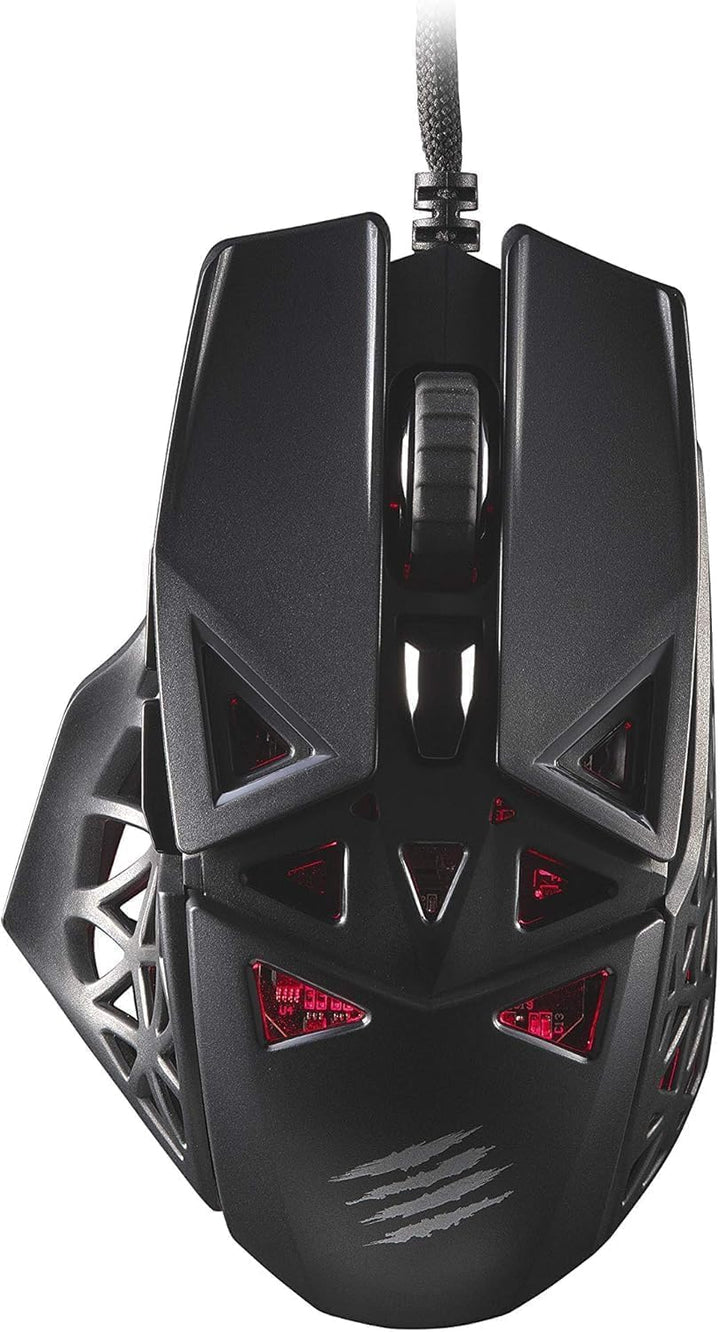 Madcatz MM04DCINBL000-0 Kabelgebunden Gaming-Maus Optisch Ergonomisch Schwarz M.O.J.O. Leichtgewicht