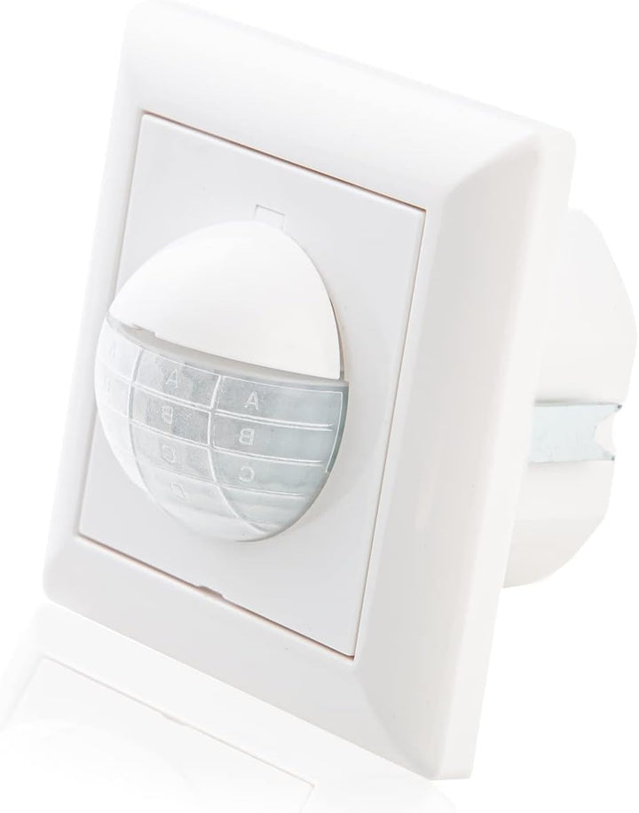 HUBER Motion 15R PIR Bewegungsmelder 190° für Innen I Unterputz Bewegungsmelder - Motion Sensor mit