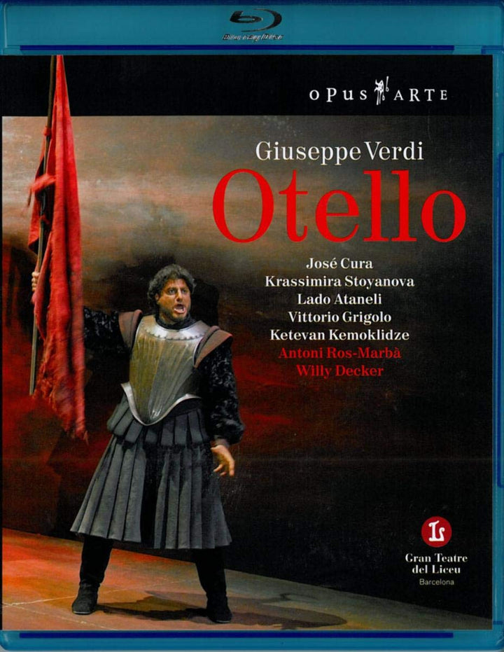Verdi: Otello (Gran Teatre del Liceu), Blu-ray