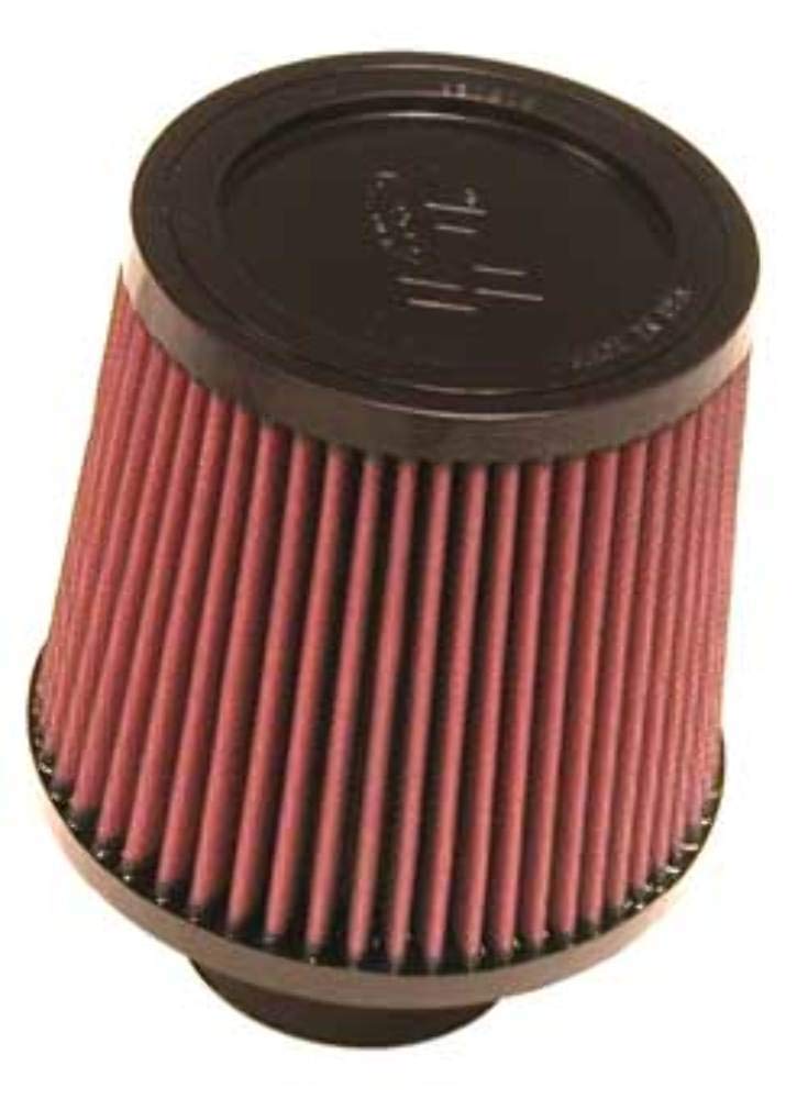 K&N RU-4960 KFZ und Motorrad Gummi Universalluftfilter, Rot