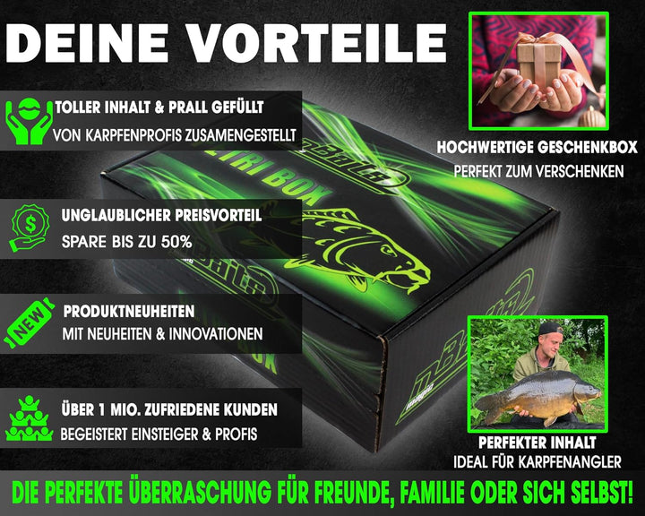 Magic Baits Petri Box Karpfenbox Angelbox Promo Box Geschenk Angeln Angelzubehör