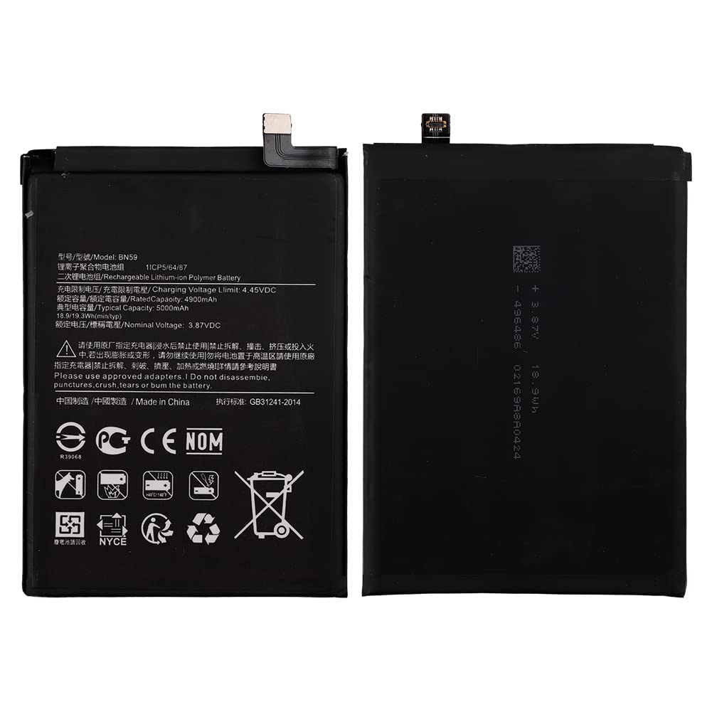 SwarKing Ersatz Akku Kompatibel mit Redmi Note 10 & Redmi Note 10S BN59 with Toolkit