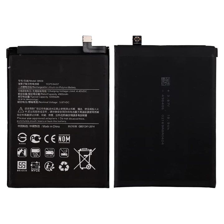 SwarKing Ersatz Akku Kompatibel mit Redmi Note 10 & Redmi Note 10S BN59 with Toolkit