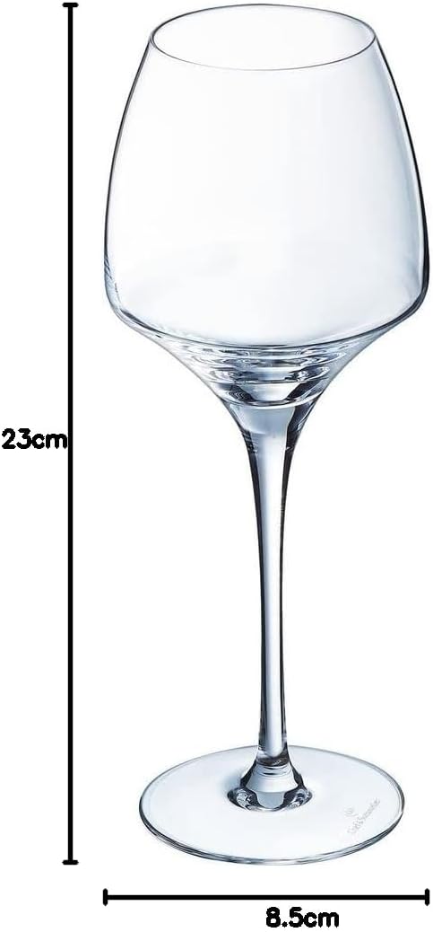 Chef & Sommelier Open Up Universal Tasting Weinkelch 400ml, ohne Füllstrich, 6 Stück, durchsichtig,