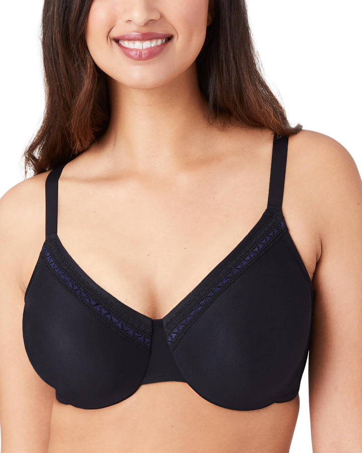 Wacoal Damen Perfect Primer Bügel BH mit voller Abdeckung 80F Schwarz, 80F Schwarz