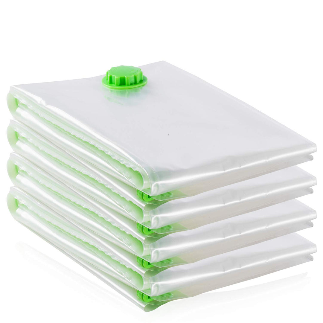 Opaza XXL Vakuumbeutel für Bettdecken, 4er Set Extra gross [130 x 100 cm] Vakuumbeutel für Kleidung,