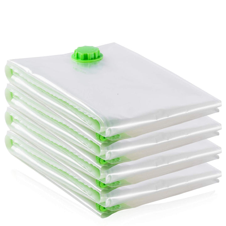 Opaza XXL Vakuumbeutel für Bettdecken, 4er Set Extra gross [130 x 100 cm] Vakuumbeutel für Kleidung,