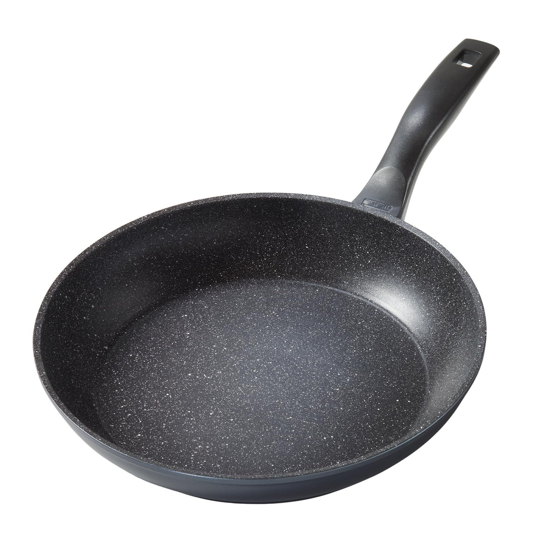 STONELINE Made in Germany Bratpfanne 28 cm, antihaft beschichtete Pfanne mit echten Steinpartikeln,