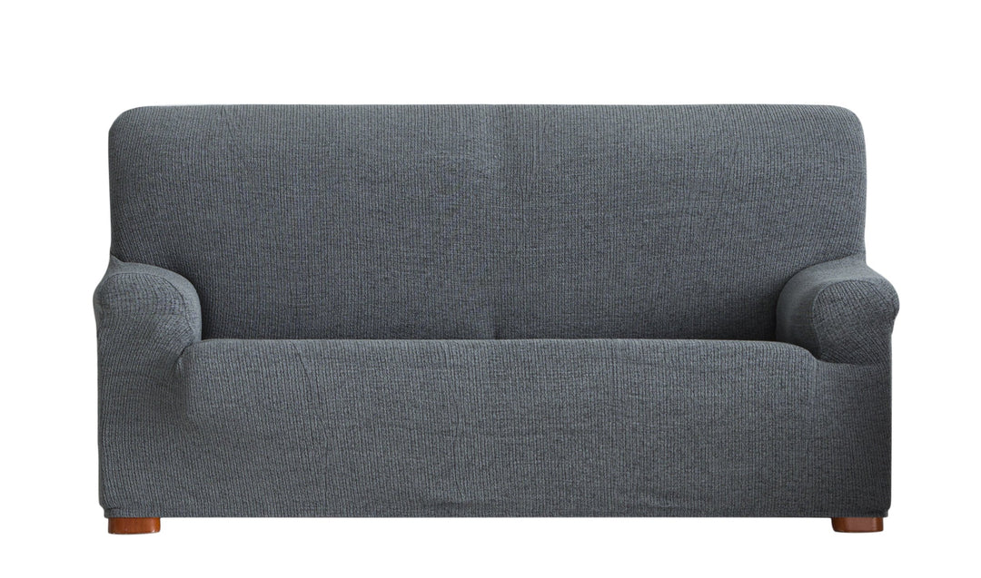 Eysa Dorian elastisch Sofa überwurf 4 sitzer, Chenille, 6-grau, 37 x 17 x 29 cm