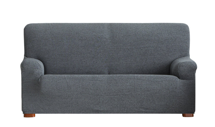 Eysa Dorian elastisch Sofa überwurf 4 sitzer, Chenille, 6-grau, 37 x 17 x 29 cm