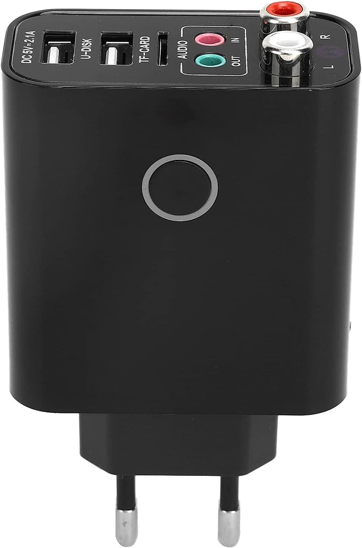 FM-Sender, 2 In 1 110-240 V Bluetooth 5.0-Empfänger-Sender, Drahtloser Audioadapter APP-Steuerung fü