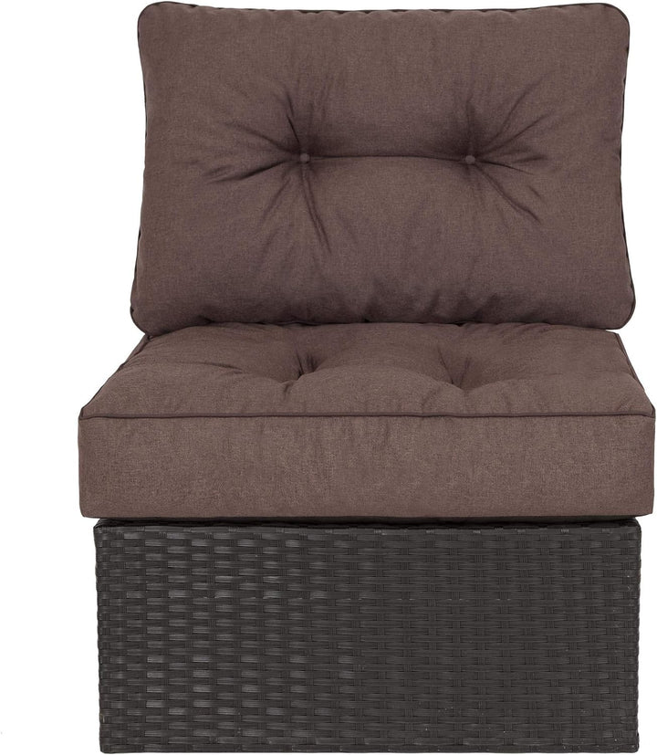 PillowPrim Gartenkissen auf gartenmöbel Rattan Gartenpolster Polsterauflagen Deko Kissen Auflage Pol