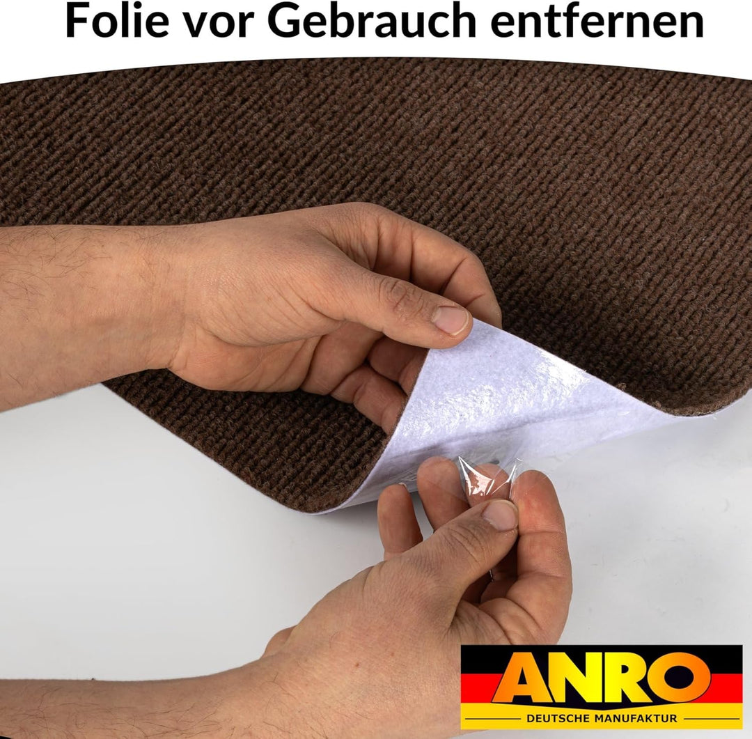 ANRO Bodenschutzmatte Bürostuhl Unterlage Schreibtischstuhl Unterlage Bürostuhl Teppich rutschfeste