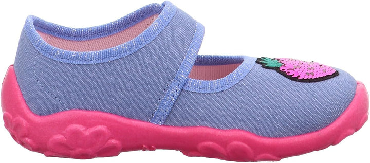 Superfit Mädchen Bonny Hausschuhe 1-800283Hausschuhe 24 EU Blau Pink 8030, 24 EU Blau Pink 8030