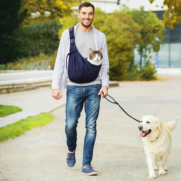 ALLSOPETS Tragbare Hundetragetasche Reisen Haustiertaschen Katzentragetasche Haustiere Welpen Kleine