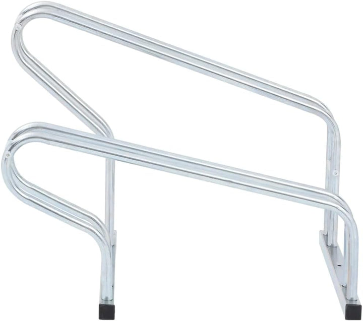 vidaXL Fahrradständer, Aufstellständer für 2 Fahrräder, Radständer Freistehend, Mehrfachständer Bode
