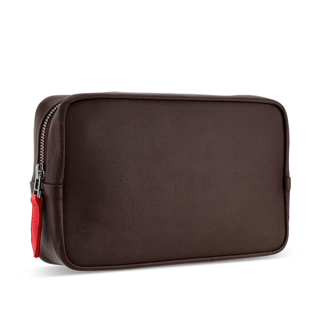Pack & Smooch Kabeltasche Zubehörtasche Tech Case Longford Pflanzlich Gegerbtes Leder - Handmade in