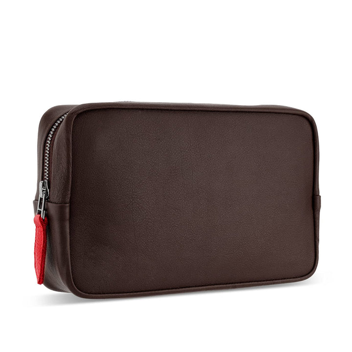Pack & Smooch Kabeltasche Zubehörtasche Tech Case Longford Pflanzlich Gegerbtes Leder - Handmade in
