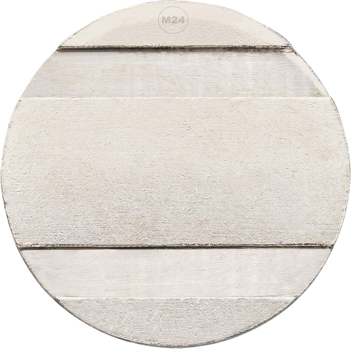 Wertmarke Typ pd25, passend z.B. für KDK Münzzeitgeber, Profil Token 25mm x 2mm aus Messing (50 Stüc