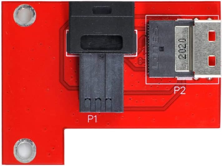 NFHK PCI-Express 4.0 Slimline SAS SFF-8654 auf HD SFF-8643 PCBA Buchse Adapter mit Halterung