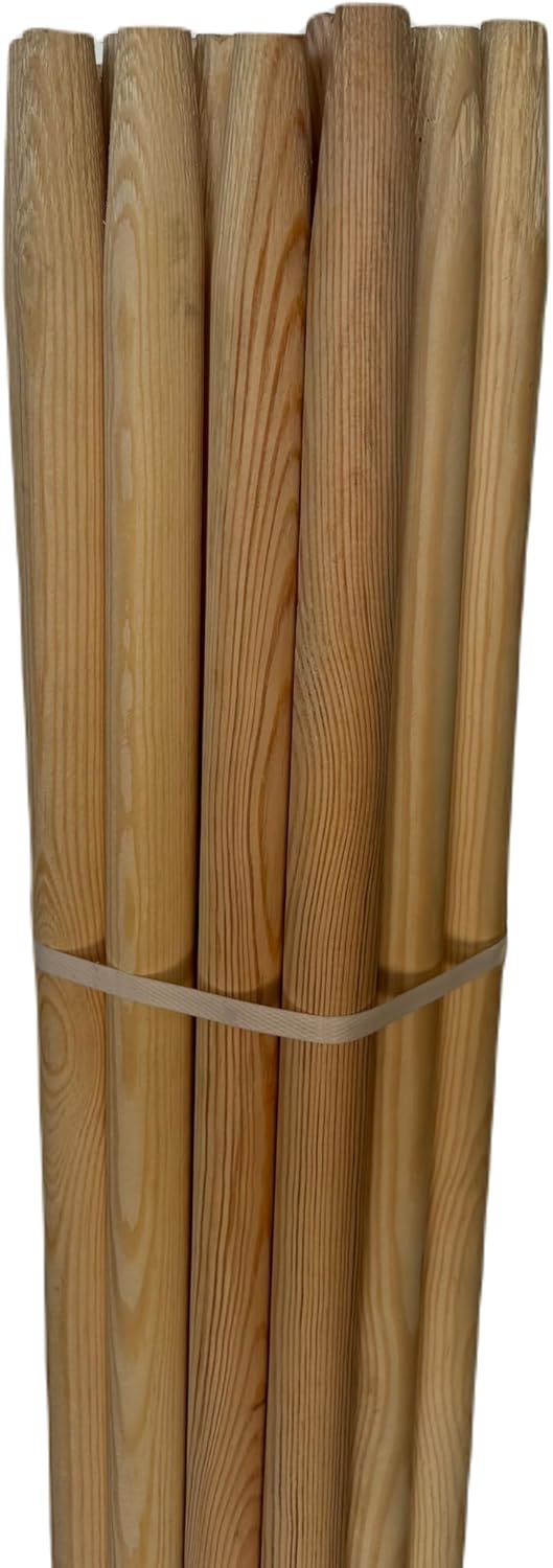 All4All Schaufelstiel 130cm, Holzgrif, Spatenstiel,Ersatz Spaten,Holz Stiel aus Buche,Ersatzstiel,Ga