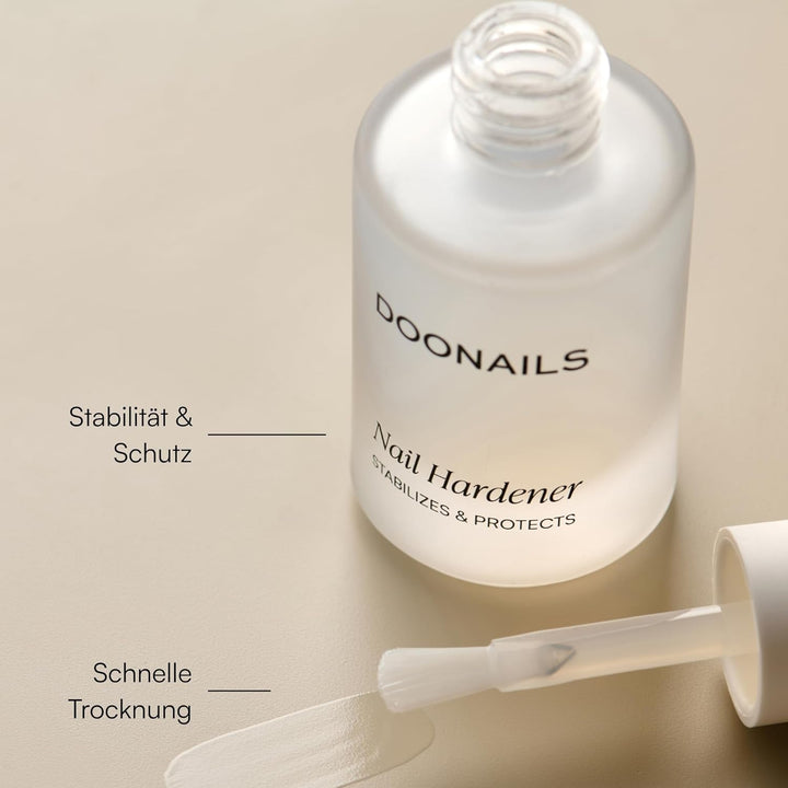 Doonails – Nail Hardener – Nagelhärter für geschwächte, brüchige Nägel – Mit Diamantenstaub für mehr