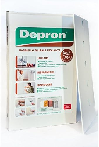 Depron Dämmplatte, 1 m², 80 x 125 cm, Stärke: 6-3-9 mm (auswählbar) Stärke: 6 mm, Stärke: 6 mm