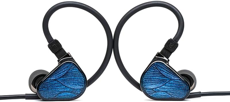 TRUTHEAR Crinacle Zero: Blue2 Dual Dynamic Drivers In-Ear-Kopfhörer mit abnehmbarem Kabel (3,5 mm +