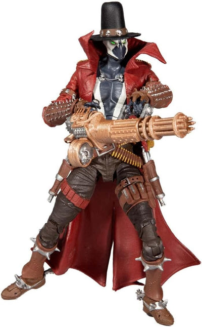 McFarlane Actionfigur Gunslinger (Gatling Gun) 18 cm, 90147, Mehrfarbig Gunslinger Gatling Gun, Guns