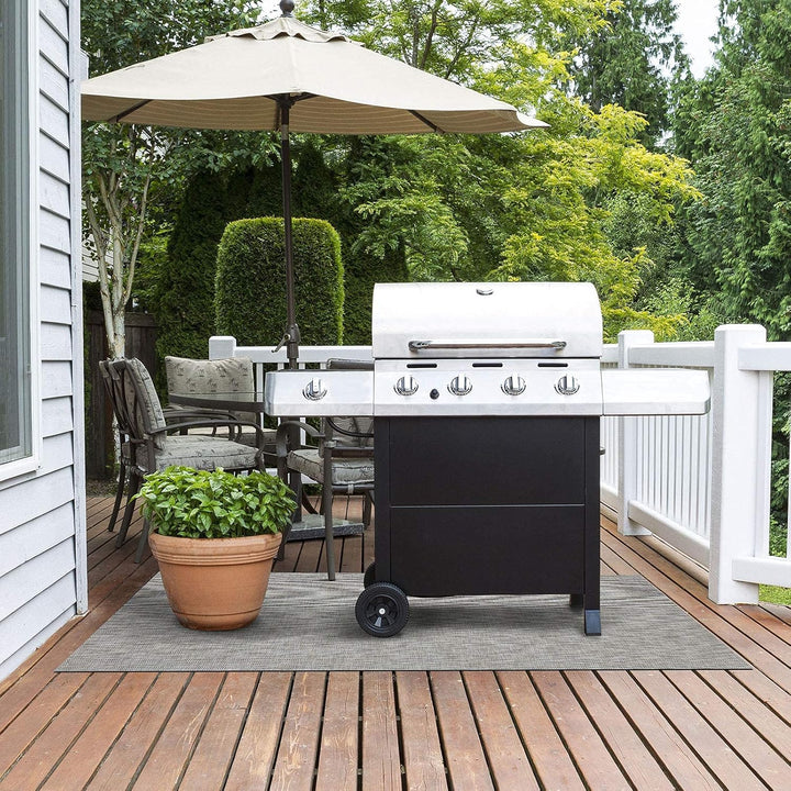 Floordirekt Grillschutzmatte | Schwer entflammbar | 2 Grössen | 5 Designs | Grillmatten zum Grillen