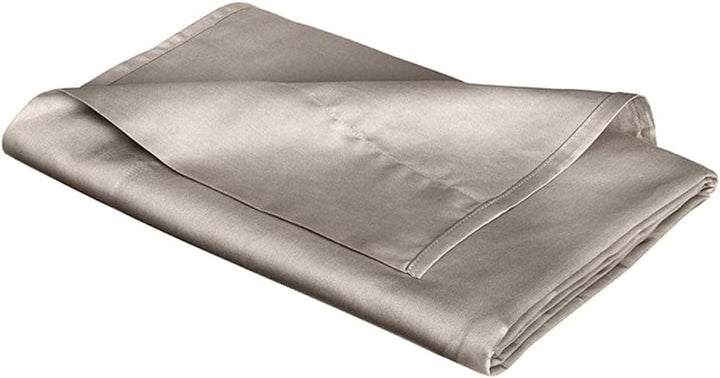 fleuresse L Uni-Colours-Bettlaken, Mako-Satin, Taupe, 220 x 260