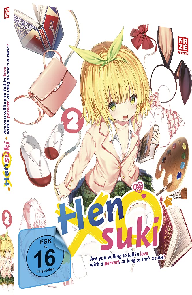 HENSUKI: Are You Willing to Fall in Love With a Pervert, As Long As She’s a Cutie? - Vol.2 - [DVD],