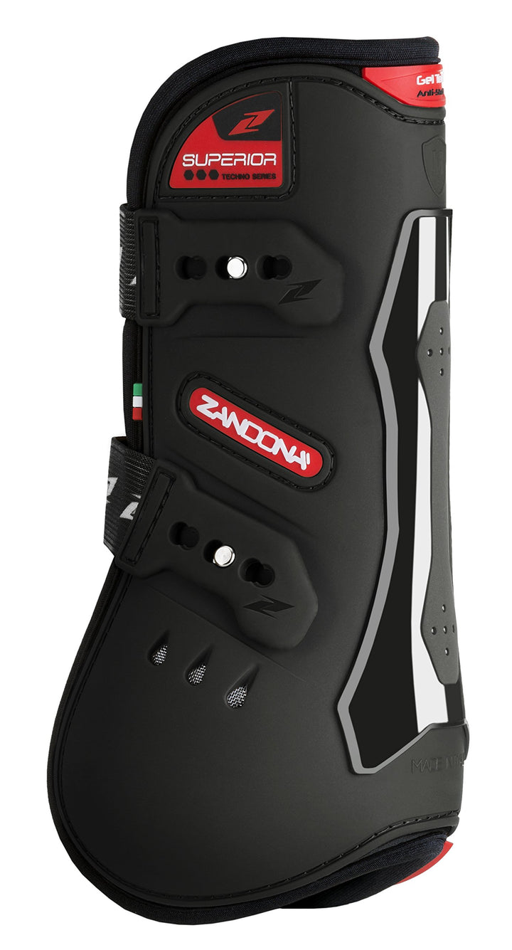 Zandonà Superior Air Tendon Pferdeschutzgamasche Taille L Schwarz, Taille L Schwarz