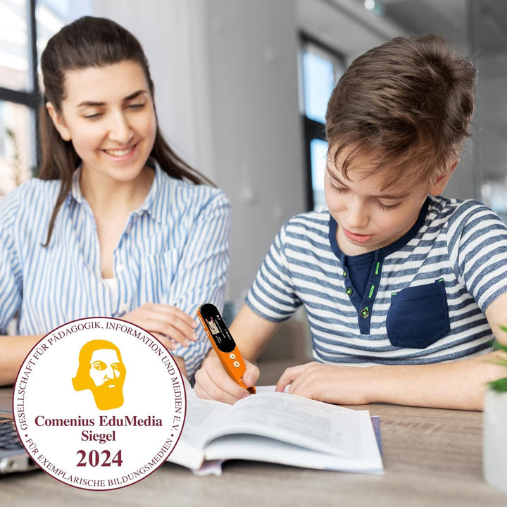 JOURIST Reader 3. Offline-Vorlesestift für Kinder und Erwachsene mit Leseschwierigkeiten wie Legasth