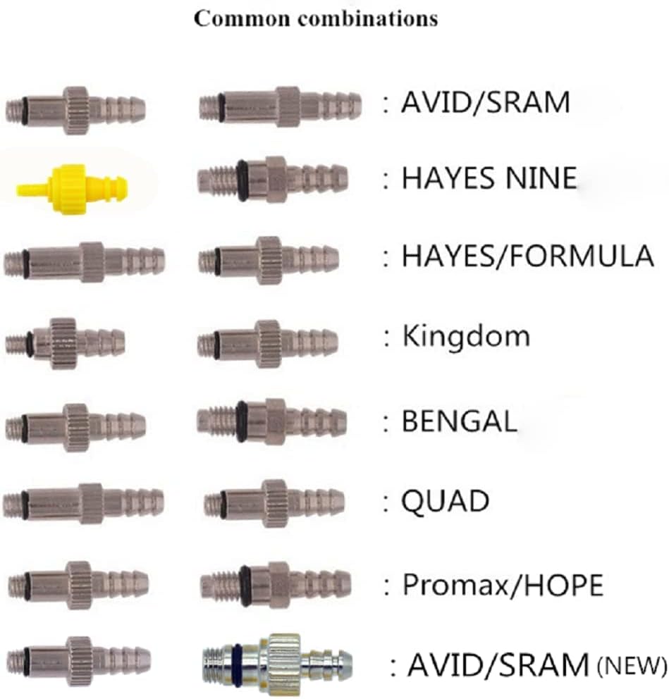 CYCEARTH Fahrrad Bremse DOT Öl Bleed Kit für Avid Sram Code 5 Code R Juicy Ultimate Elixir Formula H