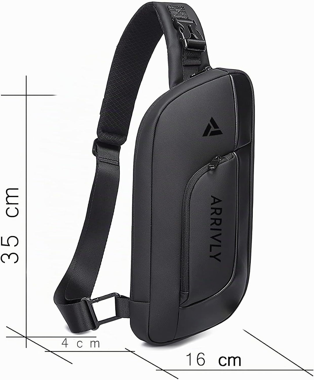 Arrivly Umhängetasche Damen und Herren Handtasche Crossbody Bag Männer Crossbag Schultertasche Brust