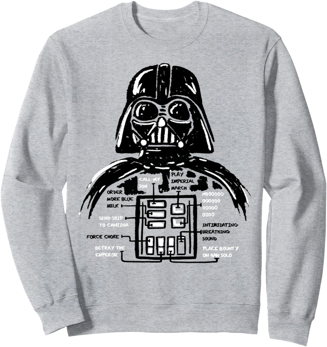 Star Wars Darth Vader Controls Sweatshirt