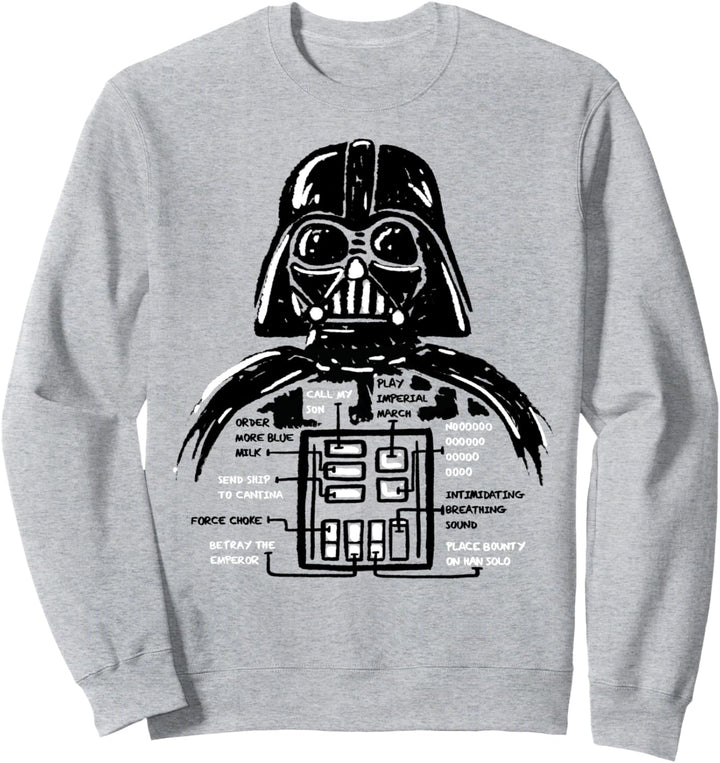 Star Wars Darth Vader Controls Sweatshirt
