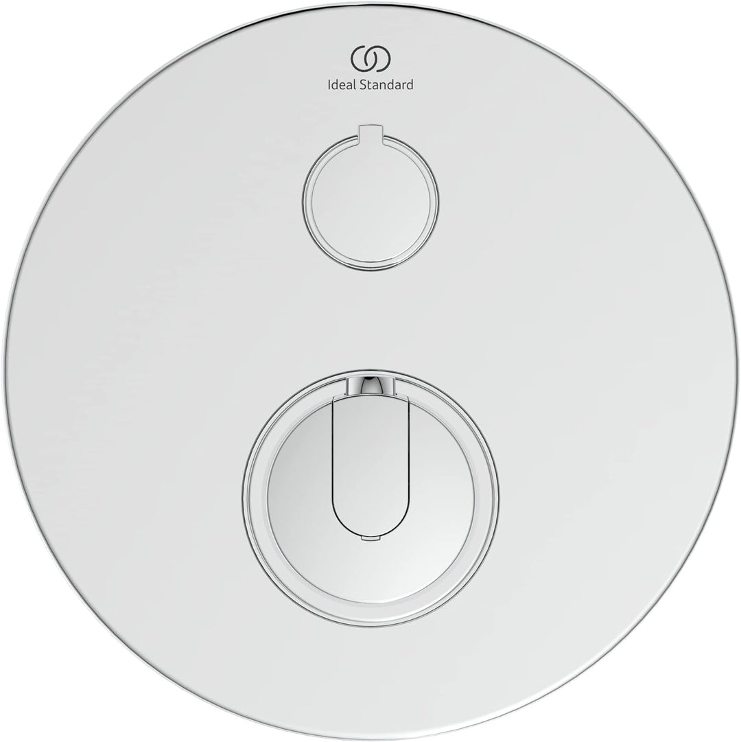 Ideal Standard A5813AA Ceratherm T100 Badethermostat Unterputz, Chrom Dusche Unterputz Chrom, Dusche