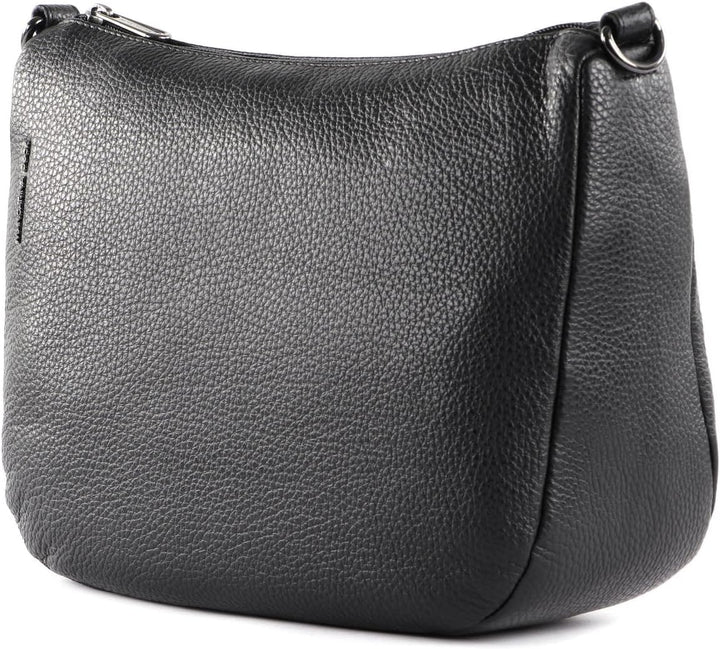 Mandarina Duck Damen Mellow Leather HOBO Schwarz, Schwarz