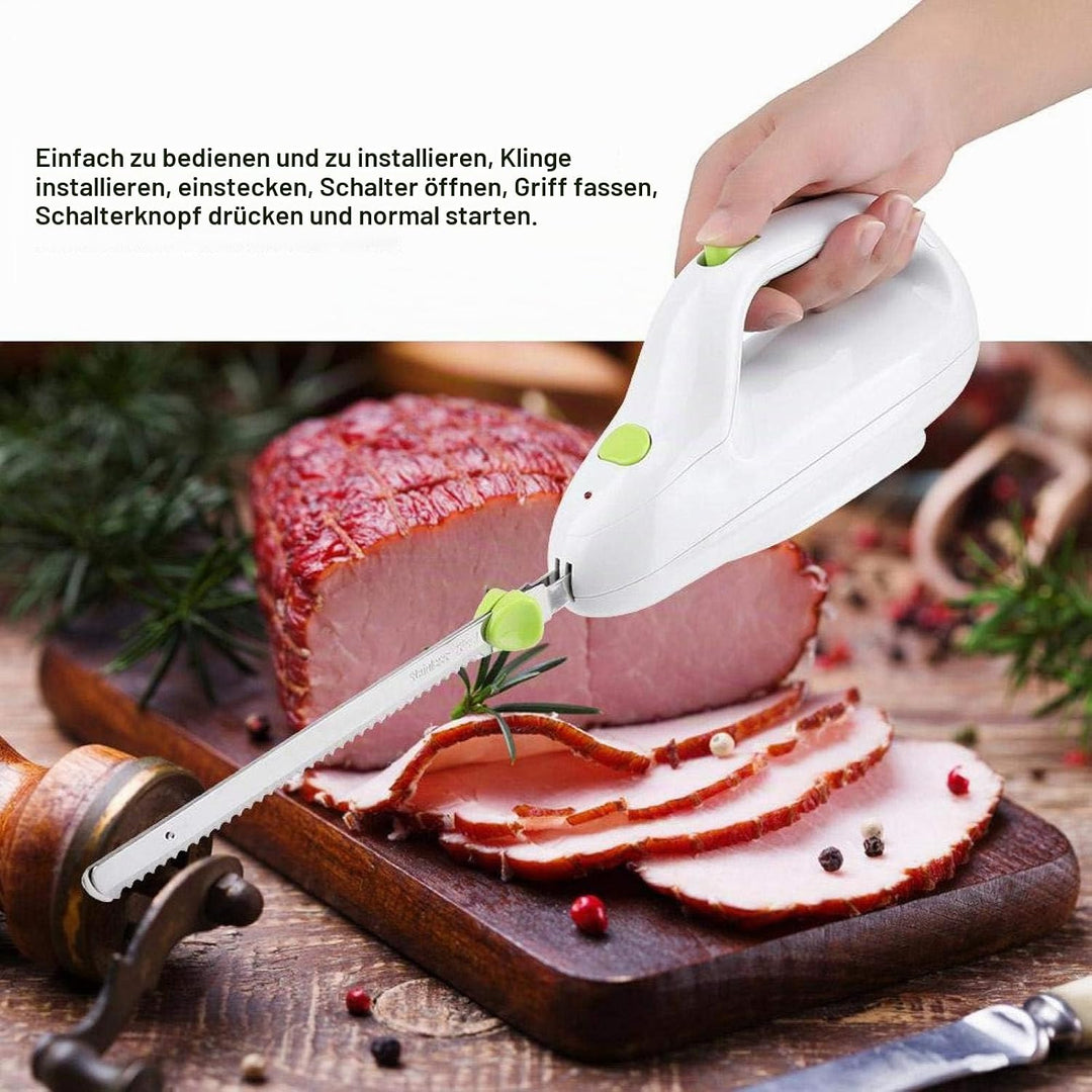 Elektrisches Brotmesser, Elektromesser für Fleisch Küche, Küchenmesser Elektrisch Fleischmesser Tief