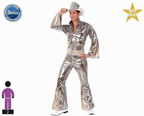 Atosa 38994 Karnevalskostüm, Unisex – Erwachsene, Mehrfarbig, XS-S, XS-S