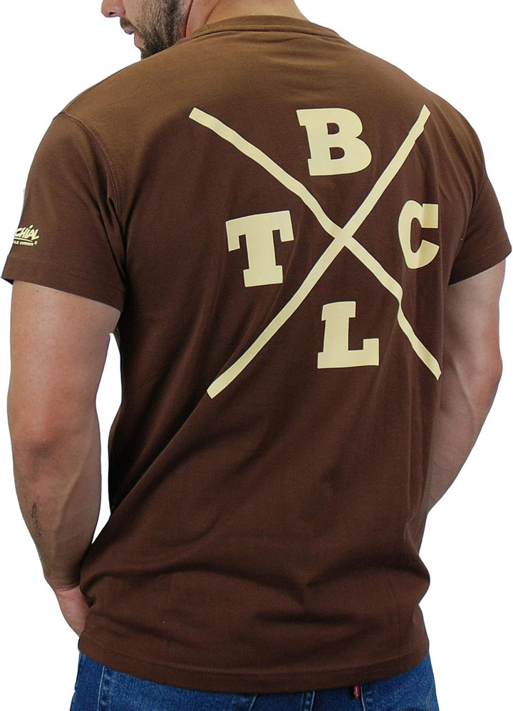 Brachial Premium Herren T-Shirt Beach Regular - für Freizeit Bodybuilding Workout Gym Kraftsport Fit