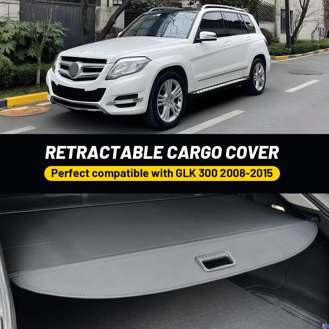 OREALTOOL Laderaumabdeckung Kofferraum Schutz Abdeckung Cargo Cover für Mercedes-Benz GLK 300 2008-2