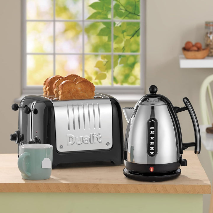 Dualit 46225 4 Scheiben Lite Toaster gloss, schwarz (black)