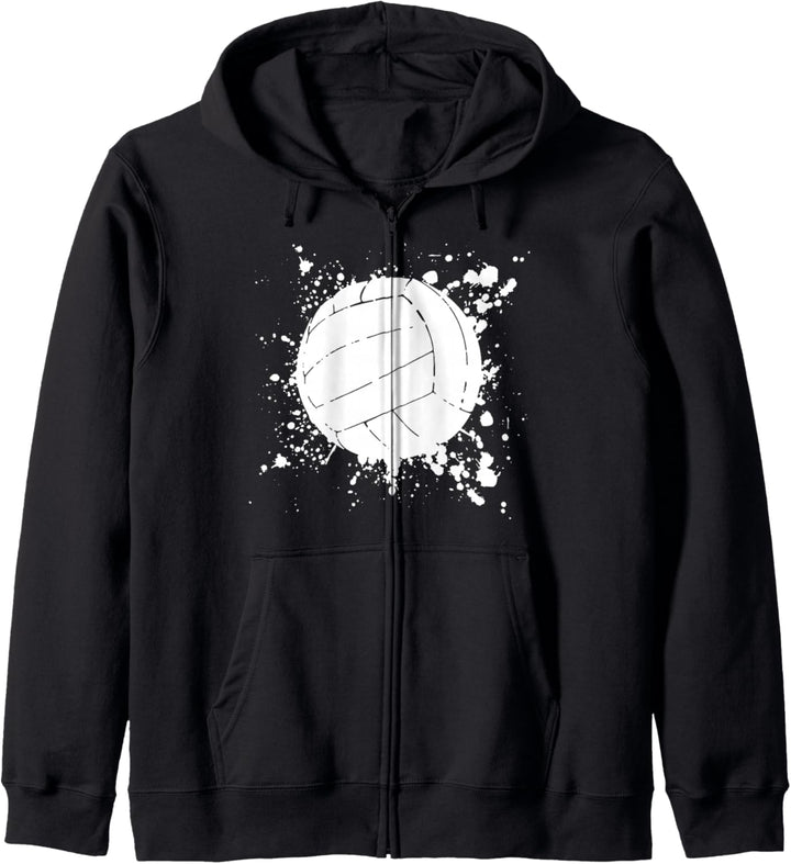 Volleyball Beach Volleyballspieler Geschenk Kapuzenjacke