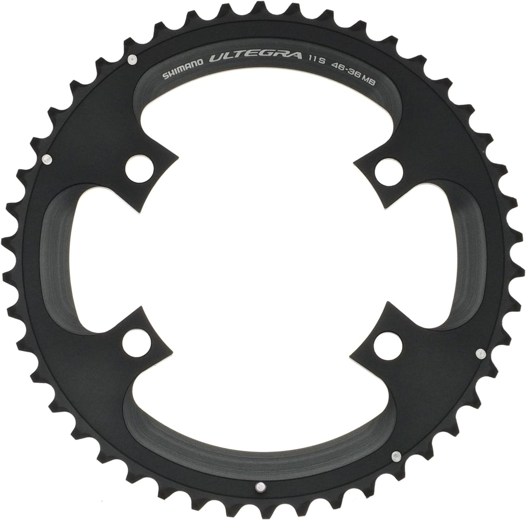 SHIMANO Unisex – Erwachsene Ultegra Fc-6800 Kettenblatt 46 zähne Schwarz, 46 zähne Schwarz